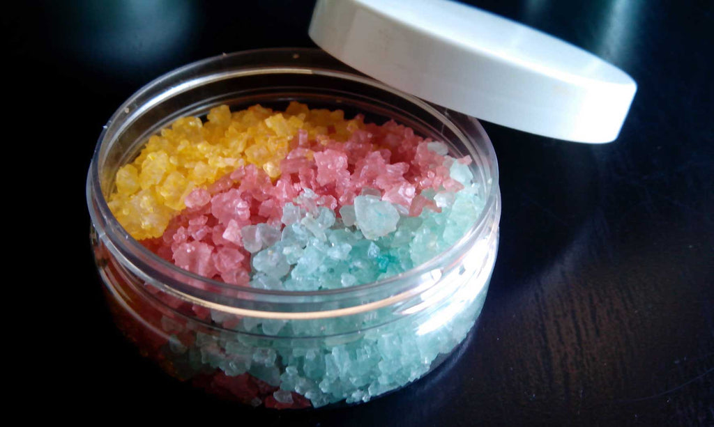 Como hacer sales de baño fácil y rápido