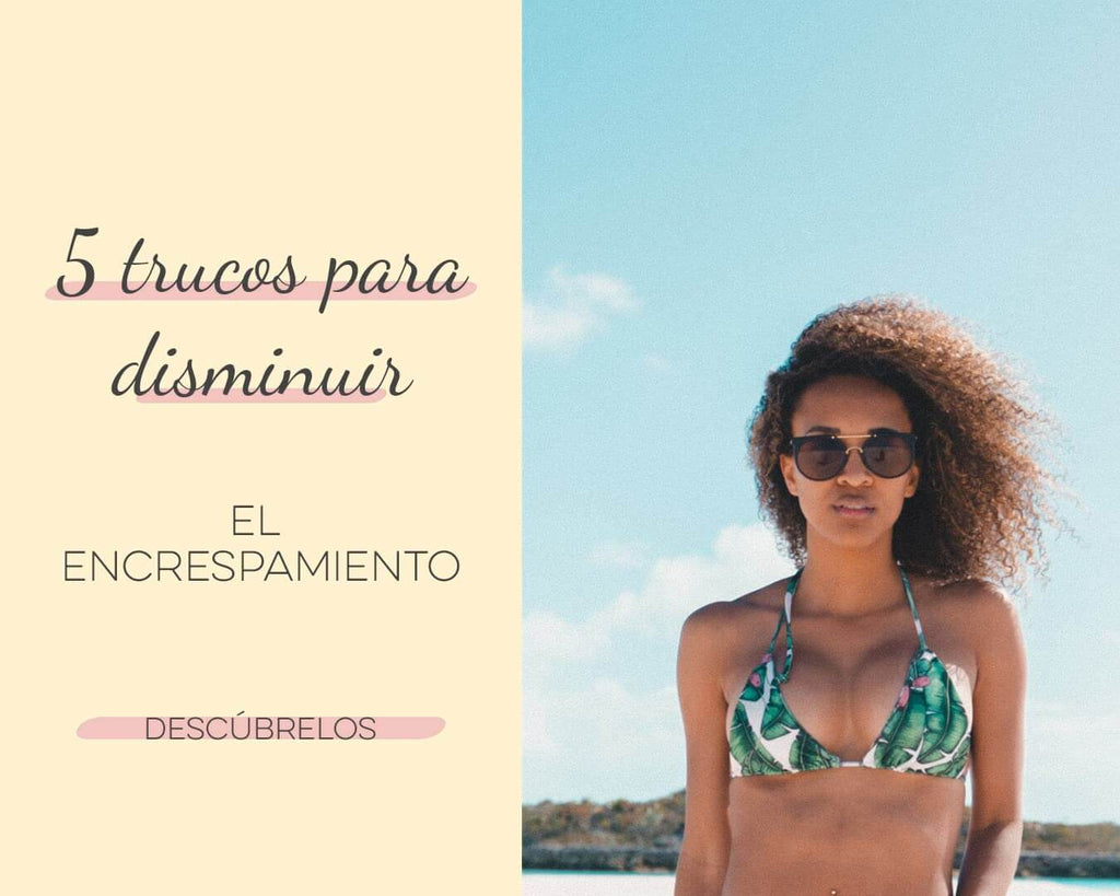 pelo rizado encrespado