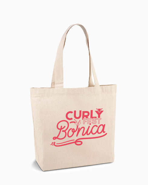 bolsa de algodón curly fest