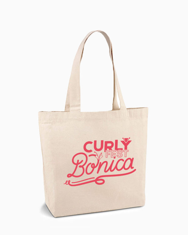 bolsa de algodón curly fest