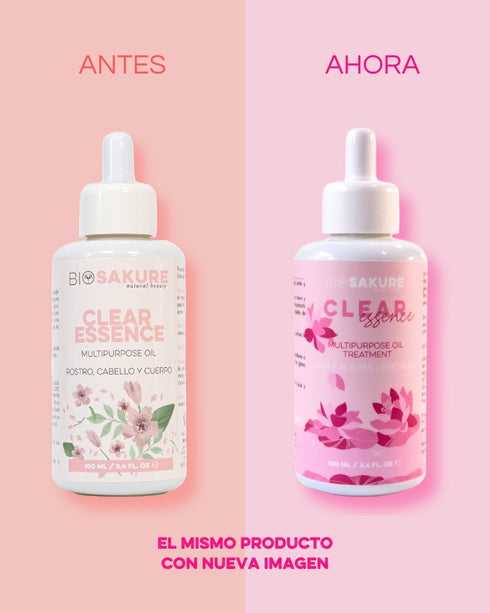 clear essence, aceite multifunción