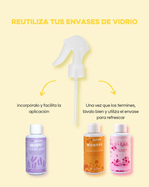 ESPRAY PARA ENVASE DE VIDRIO