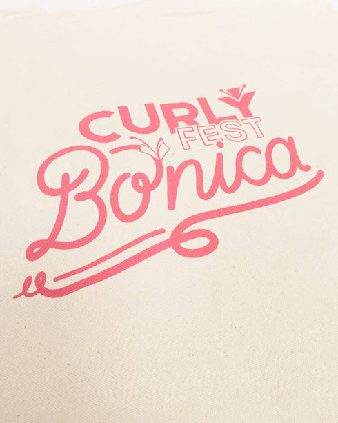 bolsa de algodón curly fest