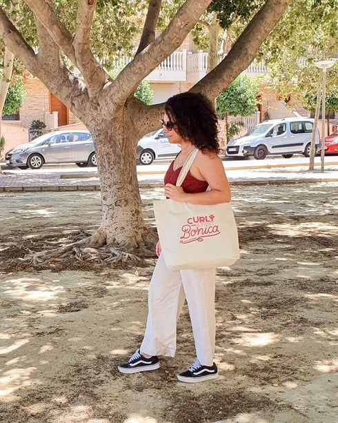 bolsa de algodón curly fest