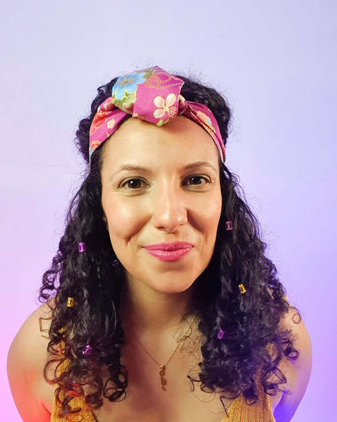 grullas pañuelo para el pelo