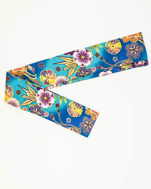 grullas pañuelo para el pelo